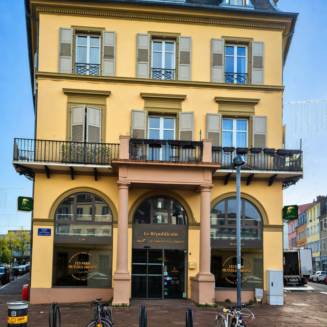 Extérieur actuel du Républicain à Mulhouse